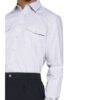 REISS Alby Casual-Hemd Herren, Grau
