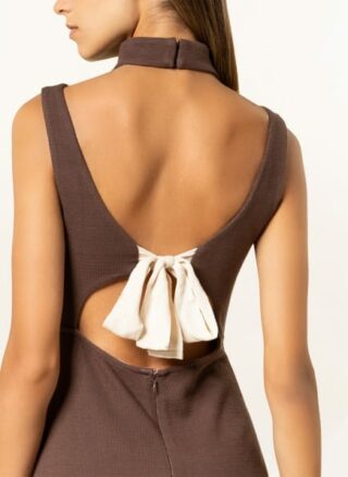 REISS Alyssa Strickkleid Damen, Braun