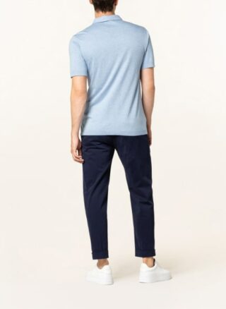 REISS Anthony Jersey-Poloshirt Herren, Blau
