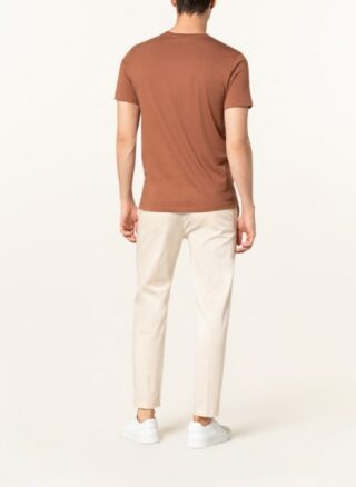 REISS Bless T-Shirt Herren, Braun