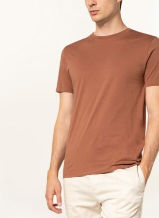 REISS Bless T-Shirt Herren, Braun