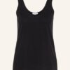 REISS Brie Top Damen, Schwarz