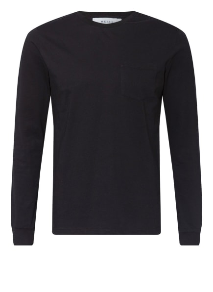 REISS Bruno Longsleeve Herren, Schwarz REISS Bruno Longsleeve Herren, Schwarz