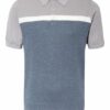 REISS Cairns Strick-Poloshirt Herren, Blau