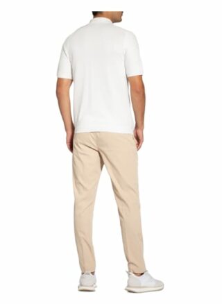 REISS Clapham Strick-Poloshirt Herren, Weiß