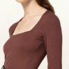REISS Dalia Longsleeve Damen, Braun