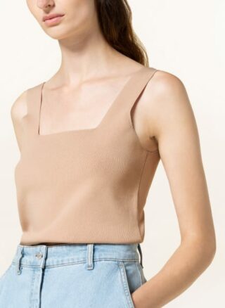 REISS Devon Top Damen, Beige