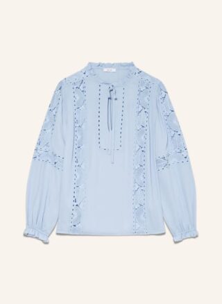 REISS Dottie Blusenshirt Damen, Blau