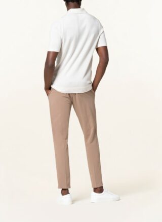 REISS Duchie Strick-Poloshirt Herren, Grau