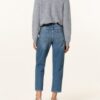 REISS Elle Straight Leg Jeans Damen, Blau