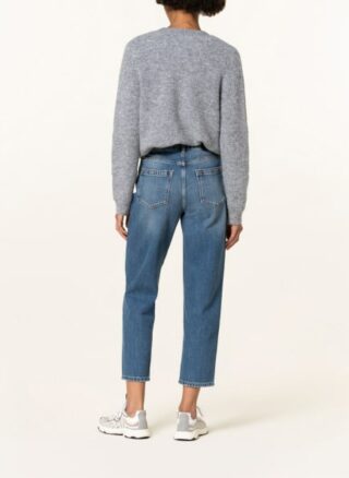 REISS Elle Straight Leg Jeans Damen, Blau