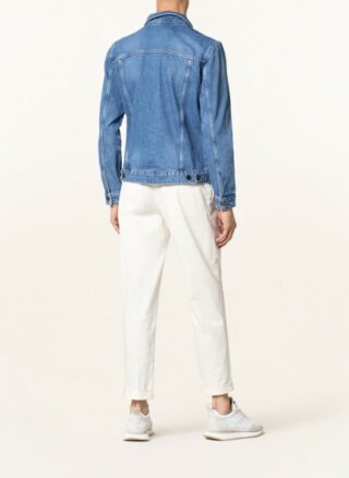 REISS Gato Jeansjacke Herren, Blau
