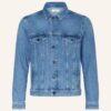 REISS Gato Jeansjacke Herren, Blau