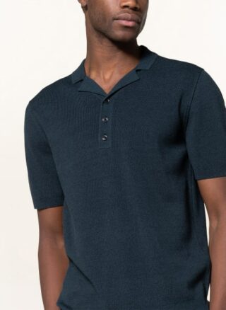 REISS Hali Strick-Poloshirt Herren, Grün