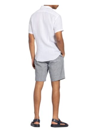 REISS Holiday Kurzarm-Hemd Herren, Weiß