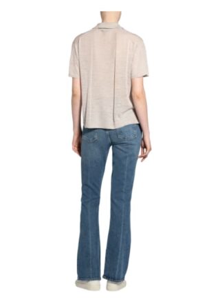 REISS Jenna Poloshirt Damen, Beige