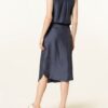 REISS Keeley Hemdblusenkleid Damen, Blau