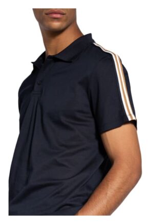 REISS Kendal Pique-Poloshirt Herren, Blau