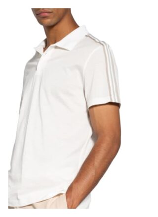 REISS Kendal Pique-Poloshirt Herren, Weiß