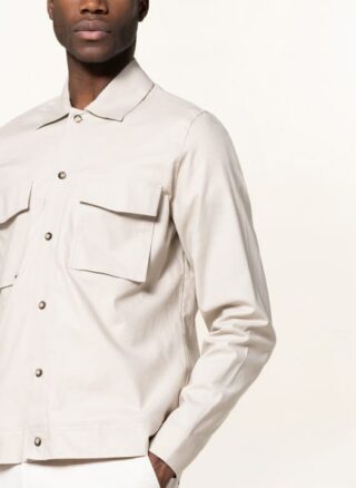 REISS Kimchi Overshirt Herren, Grau