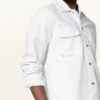 REISS Kimchi Overshirt Herren, Weiß