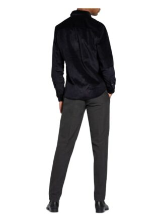 REISS Maldini Cord-Overshirt Herren, Blau