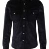 REISS Maldini Cord-Overshirt Herren, Blau