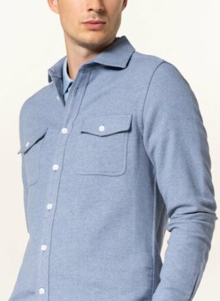 REISS Miami Overshirt Herren, Blau