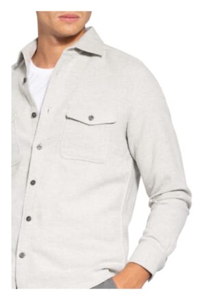 REISS Miami Overshirt Herren, Grau