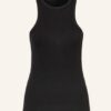 REISS Mirabel Top Damen, Schwarz
