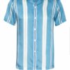 REISS Monroe Resorthemd Herren, Blau