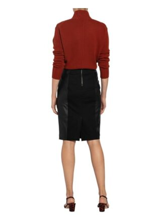 REISS Reagan Lederrock Damen, Schwarz