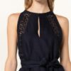 REISS Rhona Kleid in A-Linie Damen, Blau