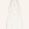 REISS Rhona Kleid in A-Linie Damen, Weiß