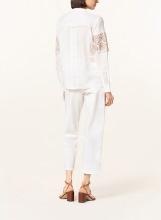 REISS Riley Bluse Damen, Weiß
