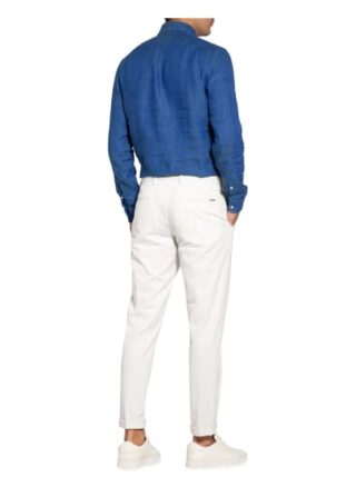 REISS Ruban Leinenhemd Herren, Blau