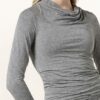 REISS Sara Jerseykleid Damen, Grau