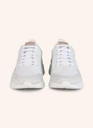 REISS Shelton Runner Plateau-Sneaker Damen, Weiß