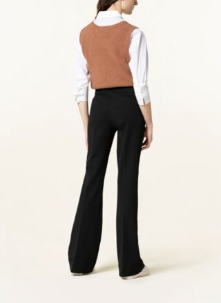REISS Sian Schlaghosen Damen, Schwarz