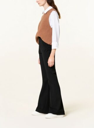 REISS Sian Schlaghosen Damen, Schwarz