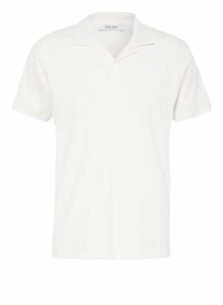 REISS Stefan Piqué-Poloshirt Herren, Beige