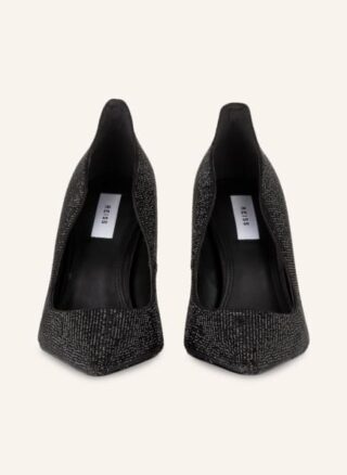 REISS Zhane Court Pumps Damen, Schwarz