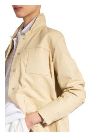 REMAIN BIRGER CHRISTENSEN Cindy Lederjacke Damen, Beige
