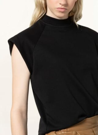 REMAIN BIRGER CHRISTENSEN Verona Blusenshirt Damen, Schwarz
