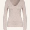 REPEAT Cashmere-Pullover Damen, Beige