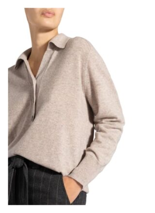 REPEAT Cashmere-Pullover Damen, Beige
