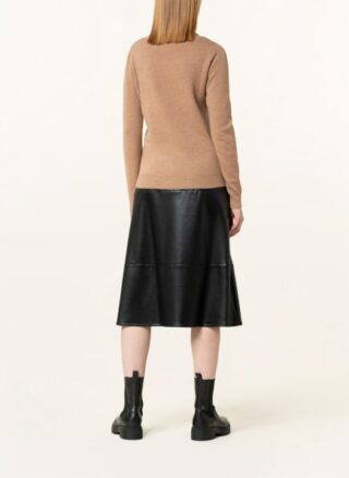 REPEAT Cashmere-Pullover Damen, Braun