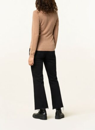 REPEAT Cashmere-Pullover Damen, Braun