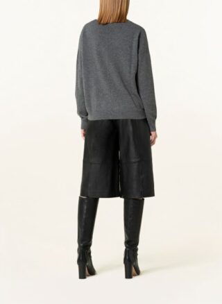 REPEAT Cashmere-Pullover Damen, Grau