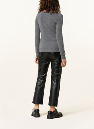 REPEAT Cashmere-Pullover Damen, Grau